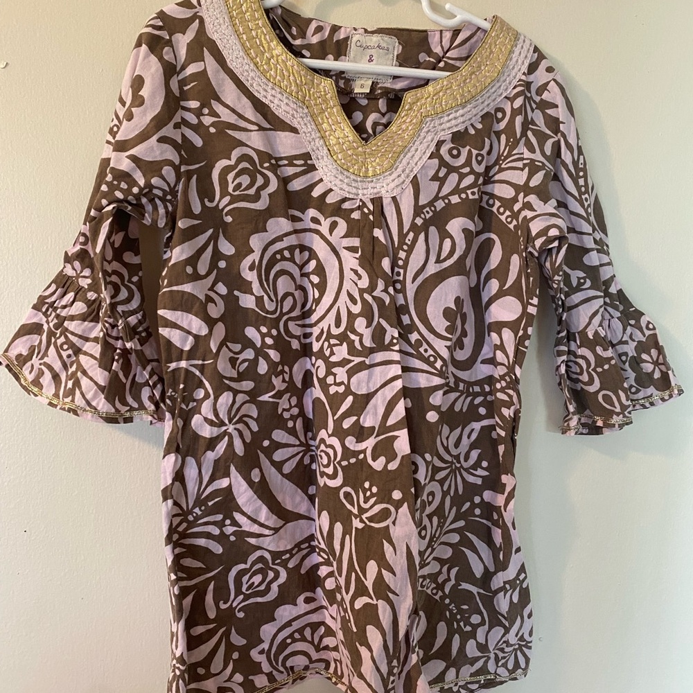 Girls Cupcakes & Pastries Tunic/Dress | Size 6